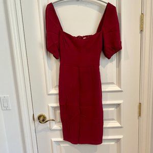 Reformation Jan Red Midi Dress 2
